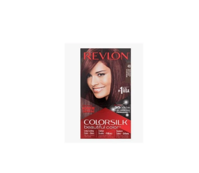 Vopsea Par Revlon Color Silk AUBURN BROWN 49